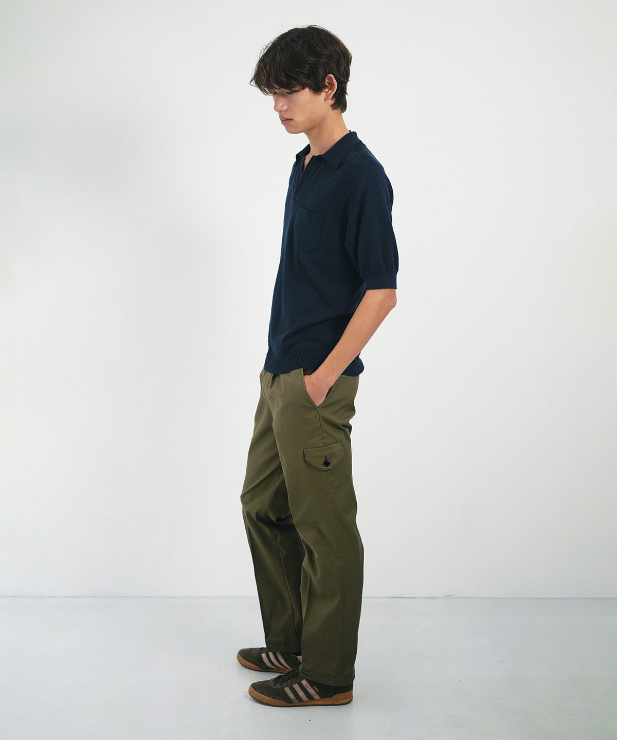 Knit Polo Shirt