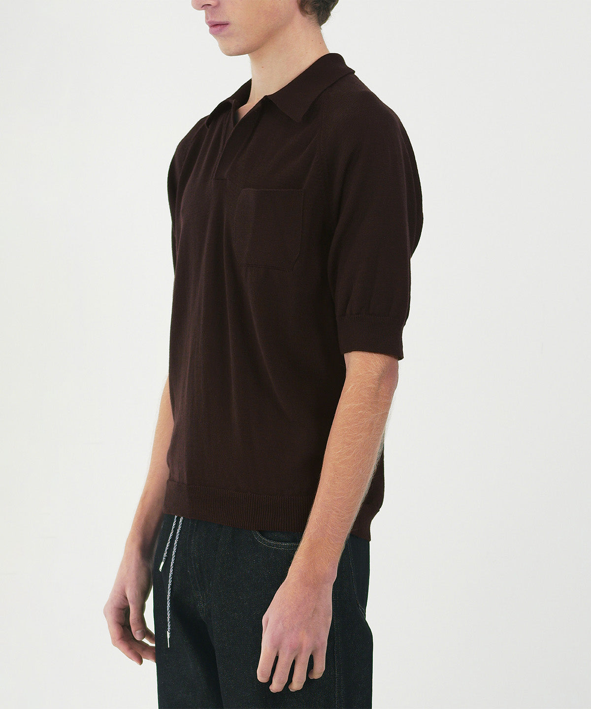 Knit Polo Shirt