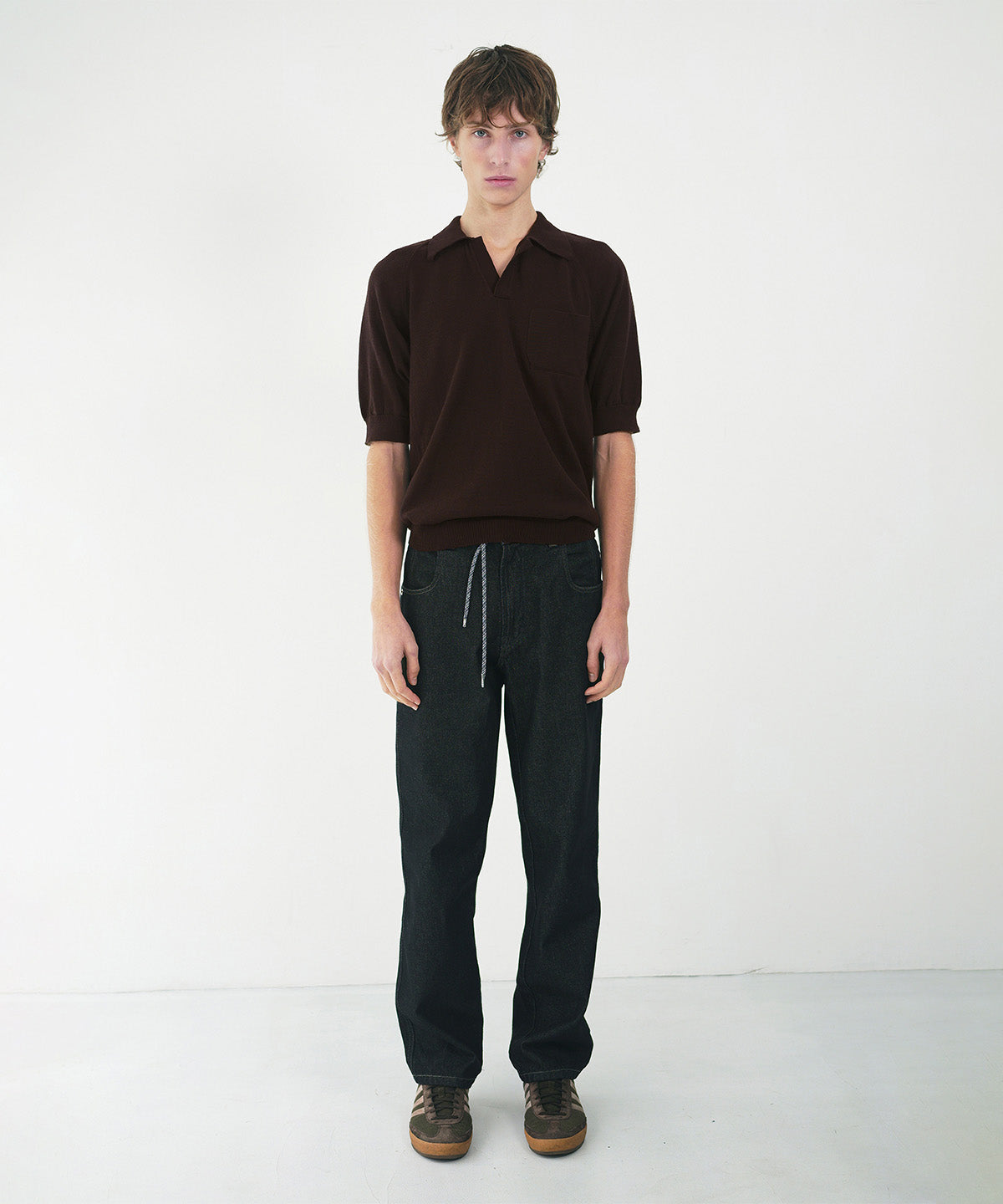 Knit Polo Shirt