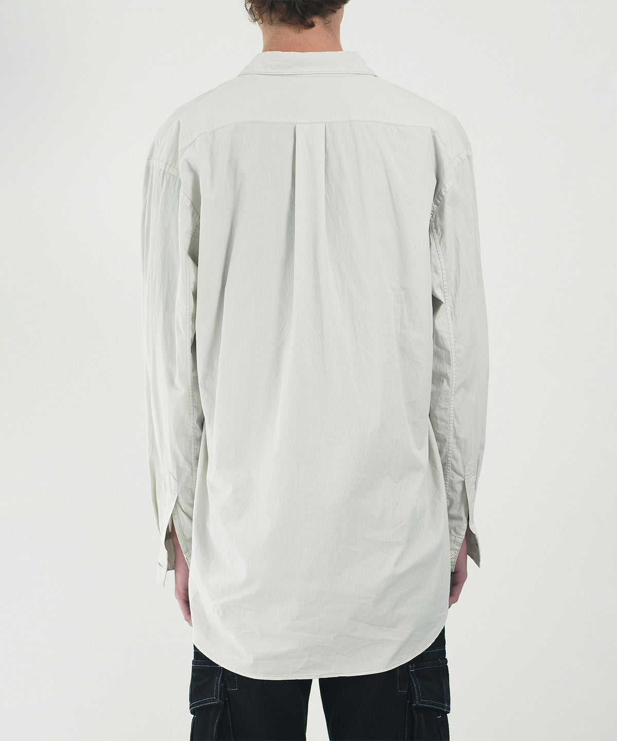 Overdyed poplin shirt