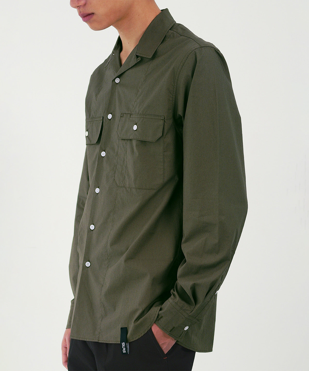 Dry cotton safari shirt