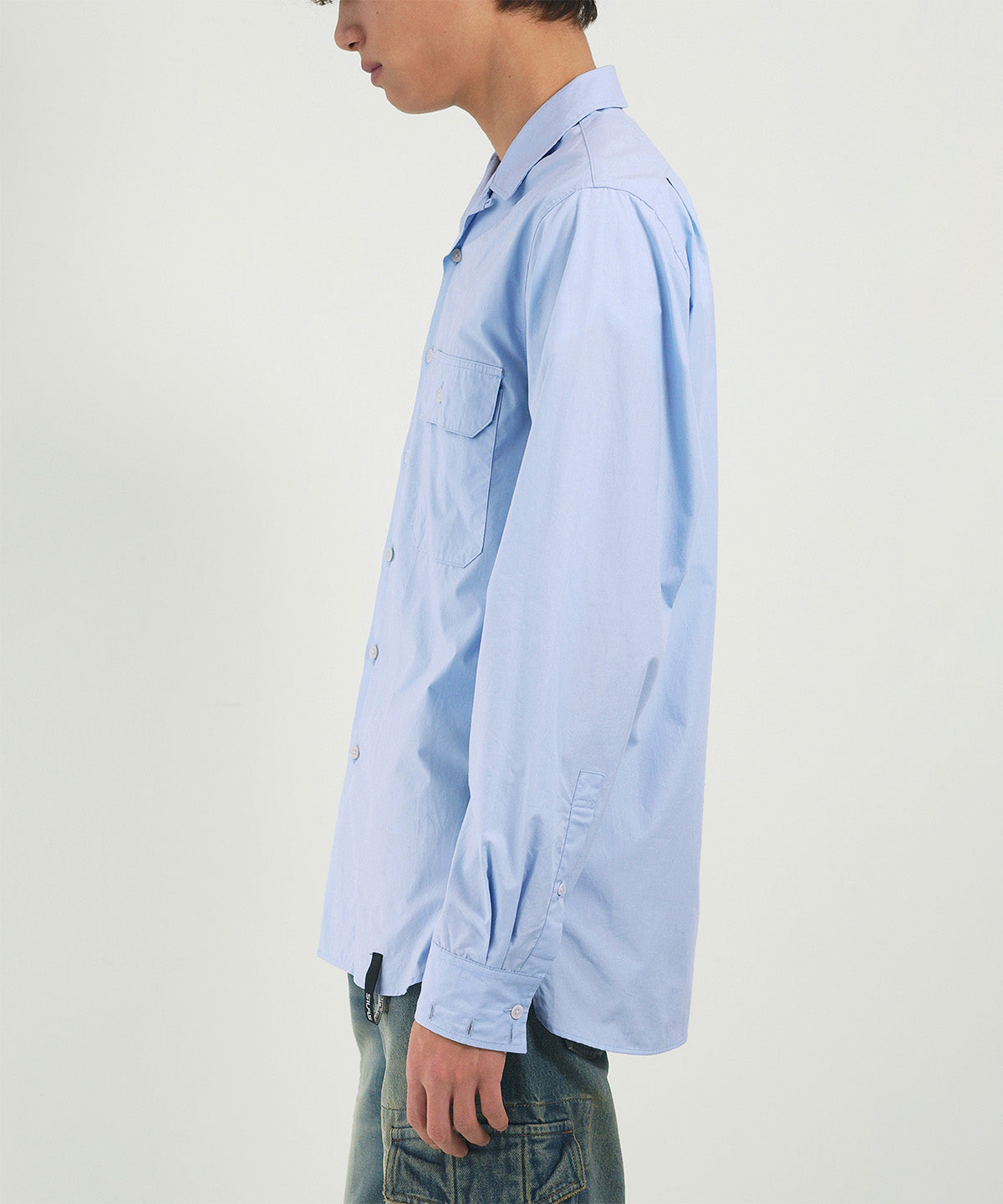 Dry cotton safari shirt