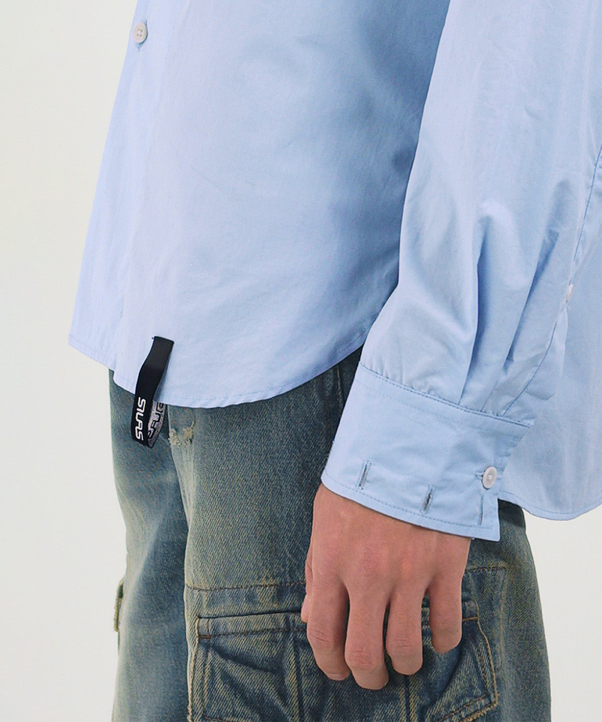 Dry cotton safari shirt