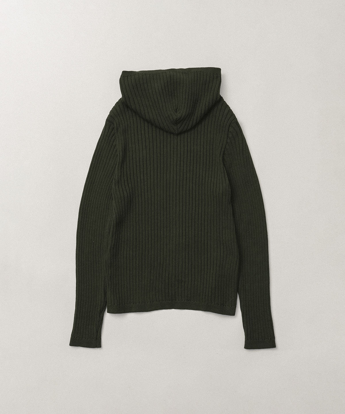 Knit hoodie