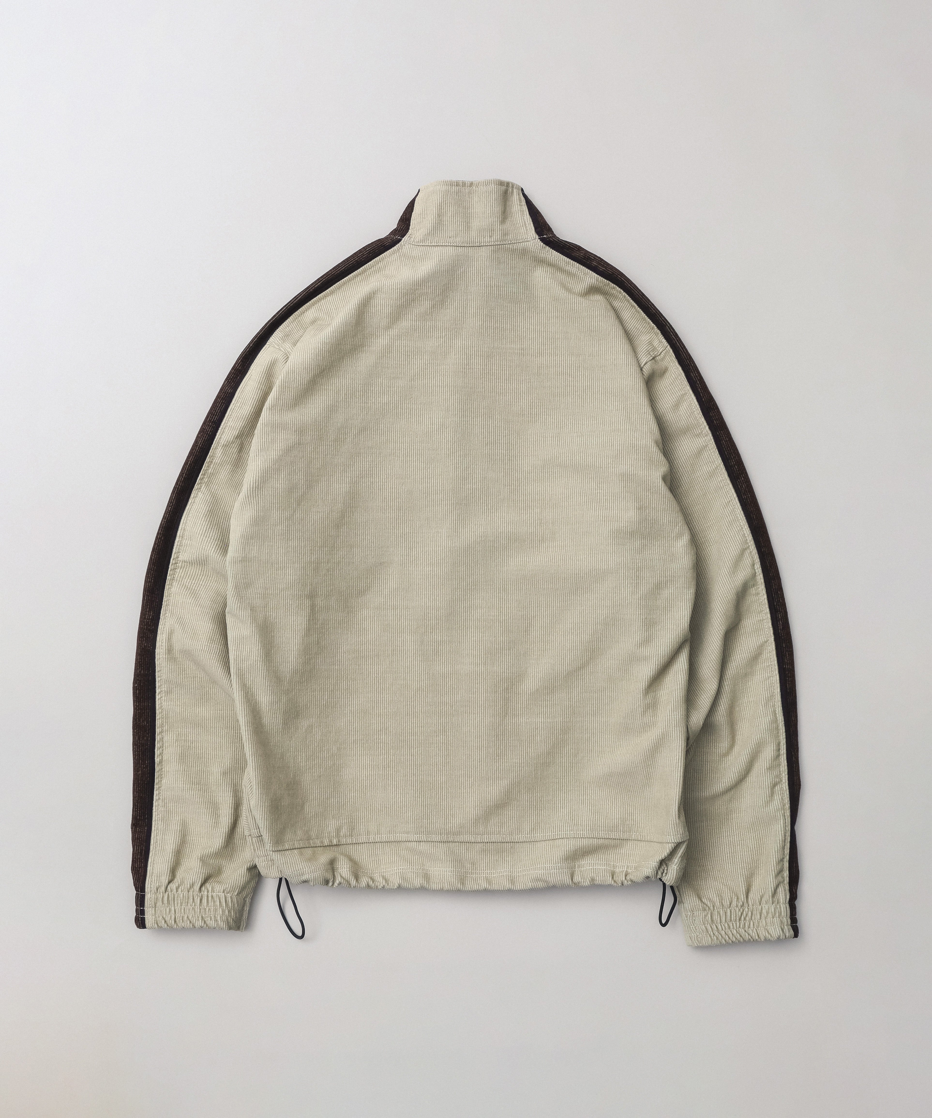 Washed corduroy track jacket