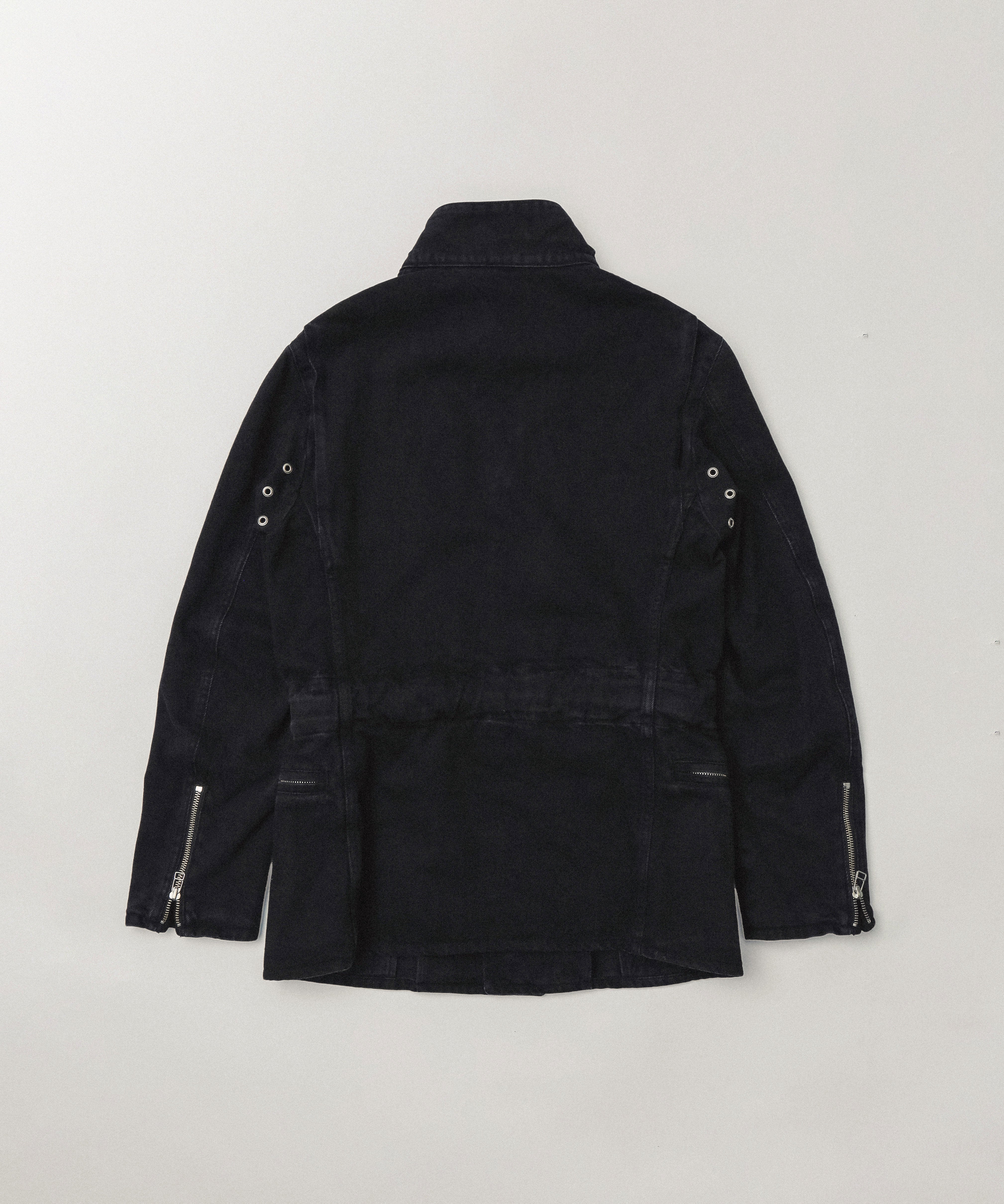 Washed cotton drill M65 jacket