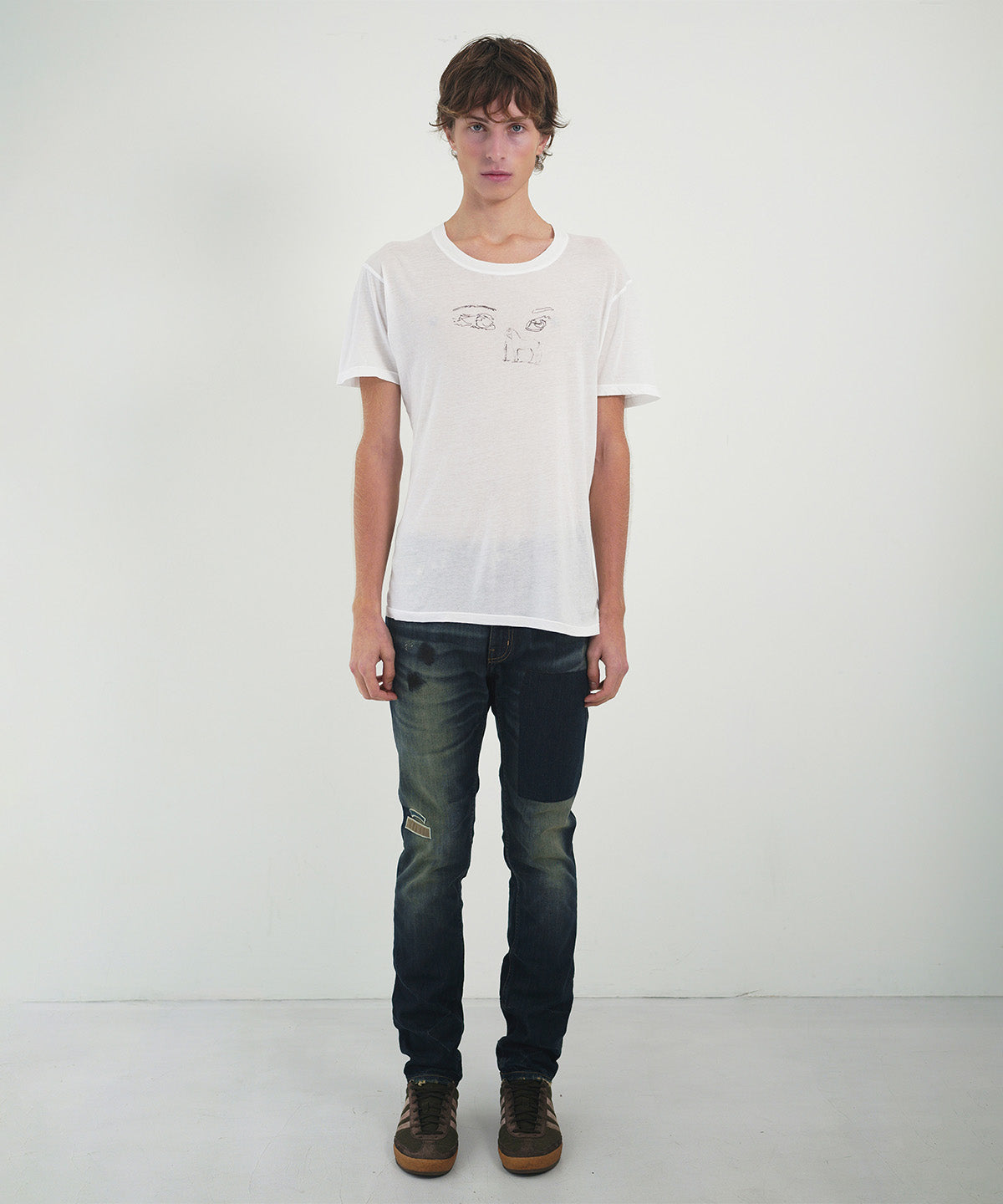 Denim slim fit jeans